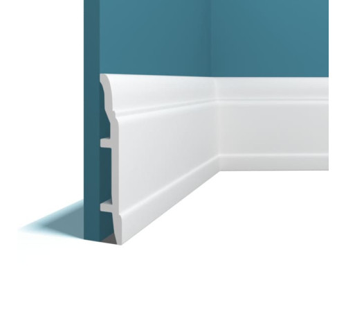 Плинтус напольный Perfect Plus P63 80х16х2400 мм 1547