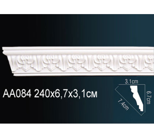 Карниз потолочный полиуретановый Perfect AA084