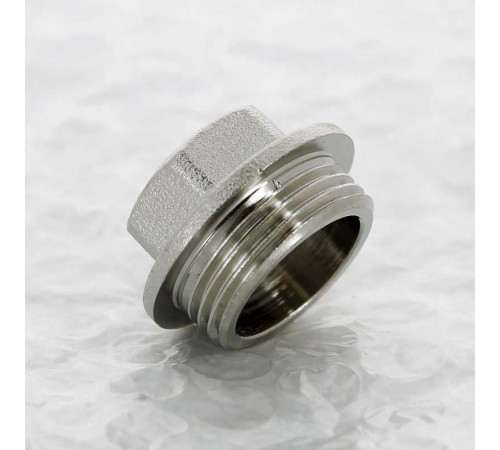 Заглушка резьбовая Uni-Fitt НР никелированная 3/4 608N3000