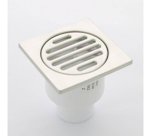 Трап McAlpine MRFG4V 100x100 мм вертикальный выпуск 50 мм нержавеющая сталь MRFG4V