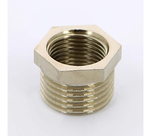 Футорка никелированная Uni-Fitt 3/8x1/2 НВ 604N2100