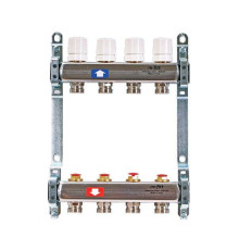 Коллекторная группа Uni-Fitt 451B 1x3/4 5 выходов из нержавеющей стали 451B4305