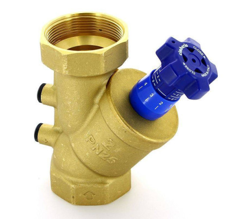 Клапан балансировочный ручной Cimberio 787OT/2R 2 ВР-ВР 787OTR/2P 2