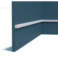 Молдинг Perfect Plus P202 из ударопрочного полимера 20х10х2000 мм P202