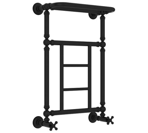 Полотенцесушитель водяной Сунержа Ренессанс 400x660 мм матовый черный 31-0282-6640