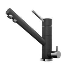 Смеситель для кухни под фильтр Omoikiri Tonami-BL черный 4994058