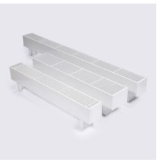 Конвектор напольный Gekon Level 130x1800x230 мм RAL 9016 GLUF0.01318023/FMC/RAL9016