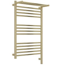 Полотенцесушитель электрический Сунержа Богема 3.1 с 1 полкой 50х80 см правый шампань глянец 020-6007-8050