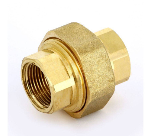 Разъемное соединение Uni-Fitt 3/4 ВР-ВР с прокладкой O-ring латунь 655G3000