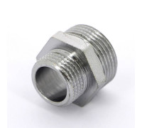 Ниппель резьбовой переходной Tiemme 3/4 x 1/2 НН никелированный 1500124