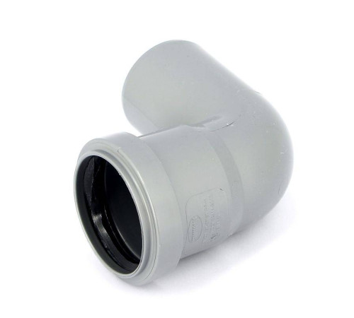 Отвод канализационный Sinikon Стандарт 50 мм 87° 504035.R