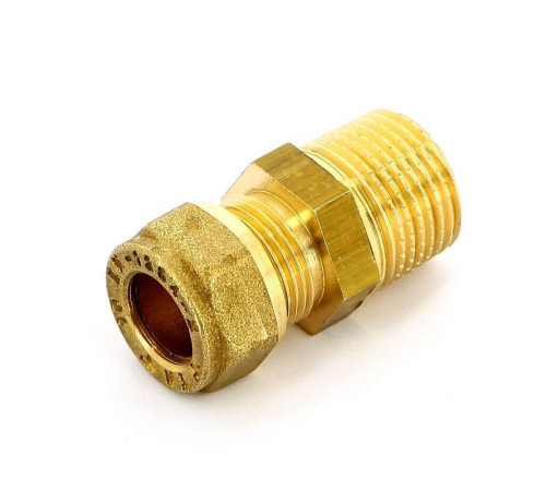 Муфта обжимная Tiemme 1000 10х3/8 наружная резьба 1000080