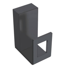 Крючок для ванной подвесной Boheme Q черный 10946-B