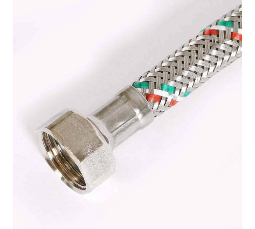 Гибкая подводка для воды Uni-Fitt 1/2 НВ 100 см нержавеющая сталь 501S2010