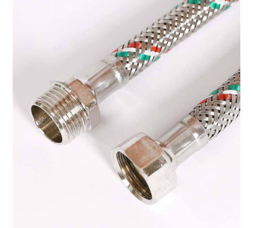 Гибкая подводка для воды Uni-Fitt 1/2 НВ 100 см нержавеющая сталь 501S2010