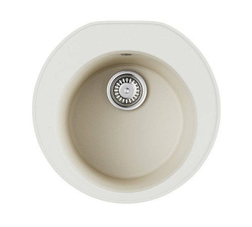 Кухонная мойка Omoikiri Miya 50-R-WH Tetogranit 50.5x49 см белый 4993506