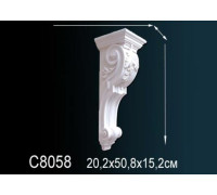 Консоль декоративная из полиуретана Perfect C8058