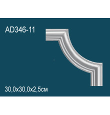 Угловой элемент для молдинга Perfect полиуретан AD346-11