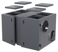Приточно-вытяжная установка Zilon ZPVR-N 1200 UEL EC A
