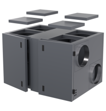 Приточно-вытяжная установка Zilon ZPVR-N 1200 UEL EC A
