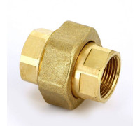 Разъемное соединение Uni-Fitt 3/4 ВР-ВР с прокладкой O-ring латунь 655G3000