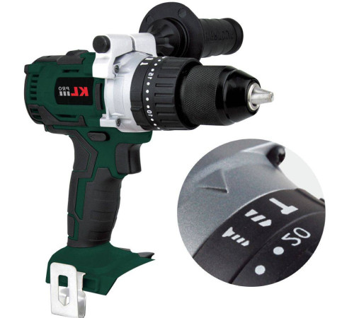 Дрель-шуруповерт ударная аккумуляторная бесщеточная KLPRO KLDM18B-00 18 В 60 Нм без АКБ KLDM18B-00