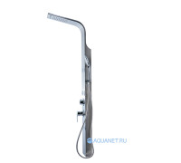 Душевая панель Aquanet Galaxy Matt с водопадом и 6 форсунками матовый хром 00209998