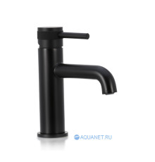 Смеситель для раковины Allen Brau Priority излив 126 мм черный матовый 5.31001-31