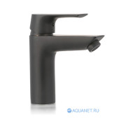 Смеситель для умывальника Aquanet Static черный матовый AF330-10B