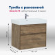 Тумба с раковиной Aquanet Nova Lite 75 2 ящика дуб рустикальный 00254697