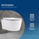 Унитаз подвесной Aquanet Smart W Rimless 490x360x250 мм с сиденьем Soft Close Slim 00276395