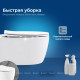 Унитаз подвесной Aquanet Smart W Rimless 490x360x250 мм с сиденьем Soft Close Slim 00276395