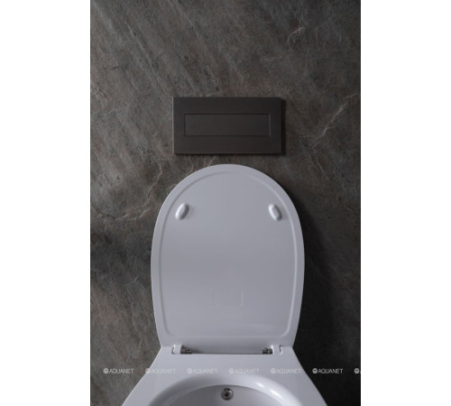 Унитаз подвесной Allen Brau FANTASY Rimless с гигиеническим душем 510x363 мм белый 4.11HC1.20