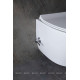Унитаз подвесной Allen Brau FANTASY Rimless с гигиеническим душем 510x363 мм белый 4.11HC1.20