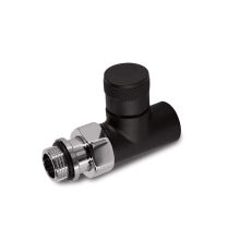 Клапан запорный прямой SR Rubinetterie Tondera 1/2 черный матовый 0672-1500VC0S