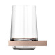 Стакан Keuco Edition 11 подвесной хрустальный brushed red gold 11150299000