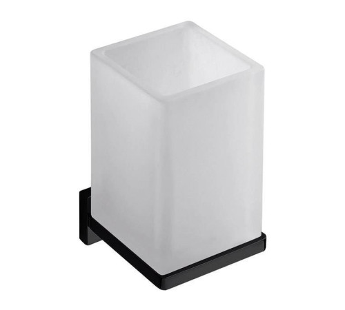 Стакан подвесной Colombo Design Look черный матовый матовое стекло B1602.NM-VAN