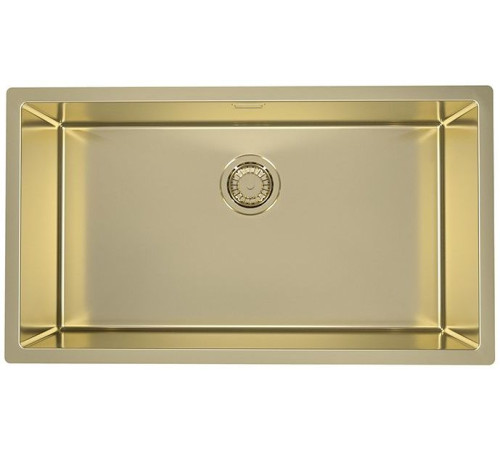 Мойка кухонная Alveus Quadrix Monarch Gold 790x450x200 мм с выпуском 1117478