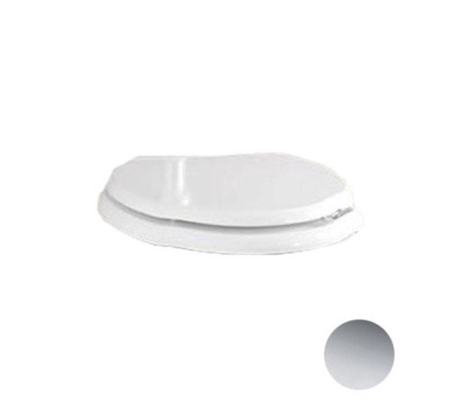 Сиденье для унитаза Devon&Devon Westminster МДФ микролифт белый/хром 3IBSEBIAWCR