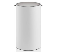 Корзина для бумаги напольная Decor Walther Stone BEMD 30x18.5 см белый/сталь матовая 0971155