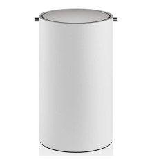 Корзина для бумаги напольная Decor Walther Stone BEMD 30x18.5 см белый/сталь матовая 0971155