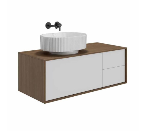 Раковина накладная Kerama Marazzi ArtBasin Sabbia 50.5x36.6 см VE.wb.50\WHT