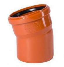 Отвод Ostendorf KGB 15° 160 мм PVC 222200