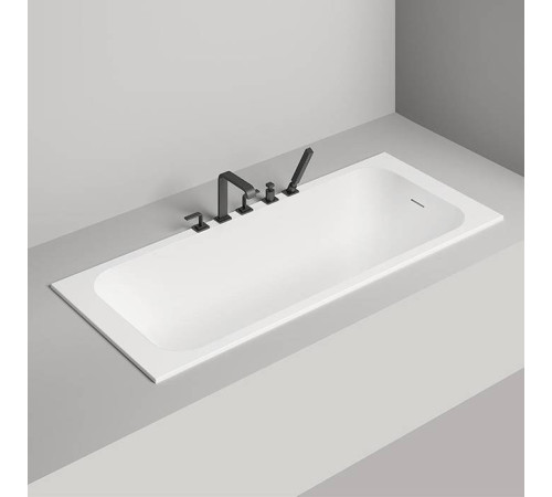 Ванна встраиваемая Salini Orlanda 180 х 80 х 60 см S-Sense белый глянцевый 102012G/23101H