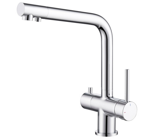 Смеситель для кухни с Г-изливом под питьевую воду Timo Saona хром 2396/00F