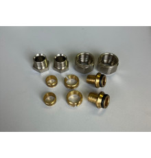 Набор присоединительный Oventrop Ofix K 18х2 мм гайка/винт 2 шт 1016777