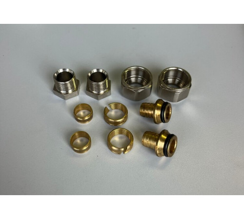 Набор присоединительный Oventrop Ofix K 18х2 мм гайка/винт 2 шт 1016777