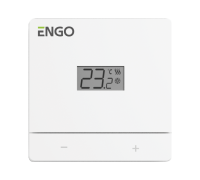 Терморегулятор непрограммируемый ENGO Controls EASY230W накладной 230 В белый EASY230W