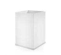 Ведро без крышки 3SC Mood Deluxe White 20х30х20 см белый матовый/хром MDW65ASL