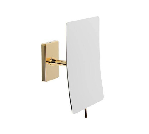 Зеркало косметическое подвесное Boheme Modern 13.2х10.7х24.2 см увеличение 3x золото 506-G